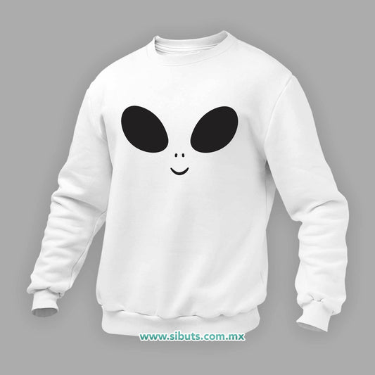 Sudadera Hombre Cuello Redondo Happy Alien