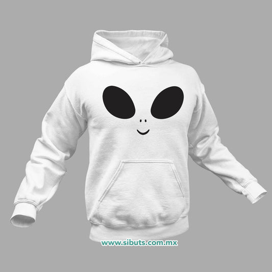 Sudadera Hombre Gorro Happy Alien
