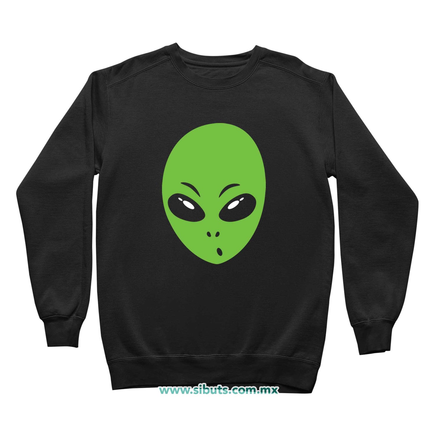 Sudadera Niño Cuello Redondo Cabeza de Alien