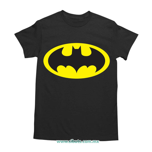 Playera Hombre Batman Amarillo