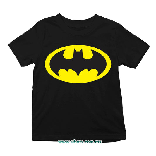 Playera Niño Batman Amarillo