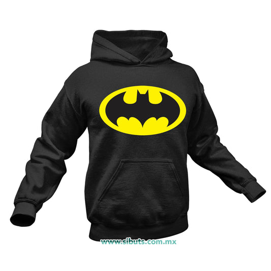 Sudadera Hombre Gorro Batman Amarillo