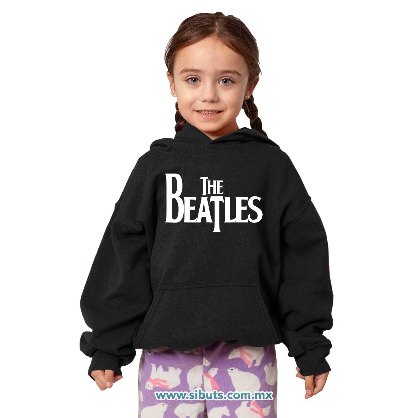 Sudadera Niña Gorro The Beatles