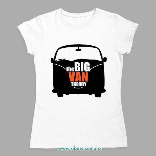 Playera Mujer Big Bang Theory Van