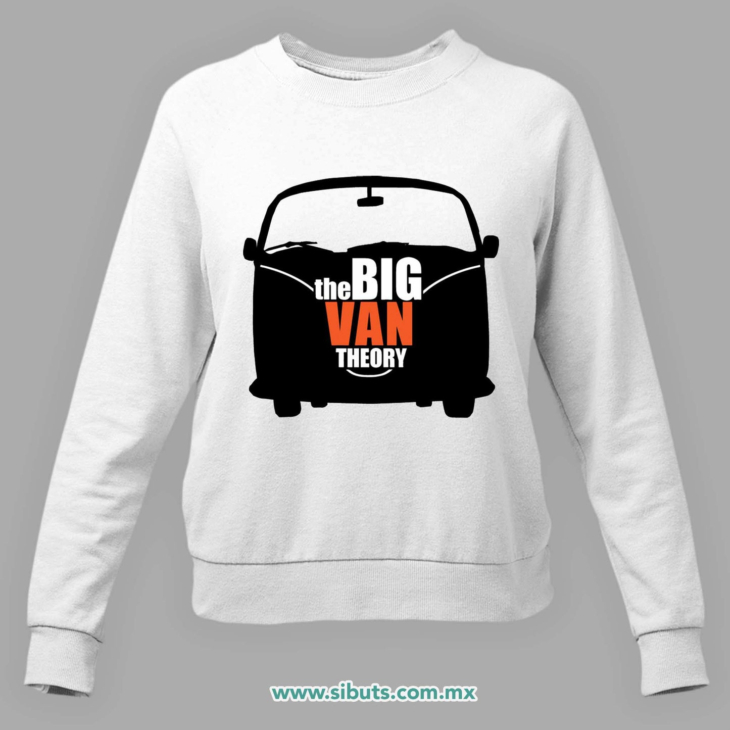 Sudadera Mujer Cuello Redondo Big Bang Theory Van