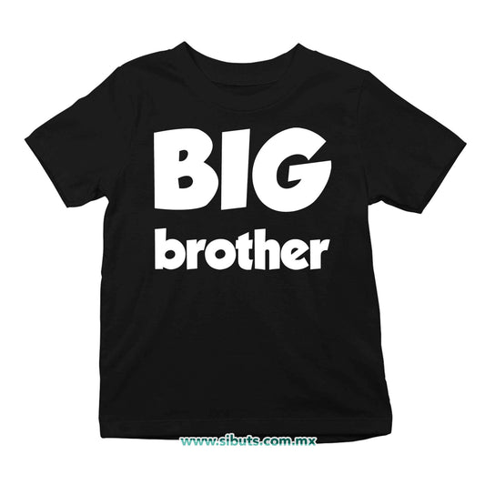 Playera Niño Big Brother Hermano Mayor