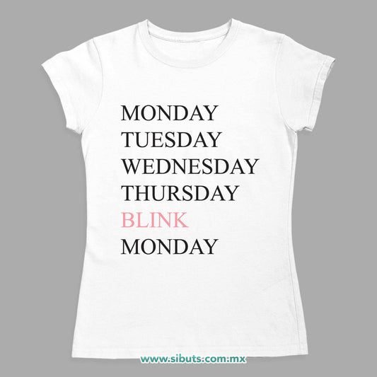 Playera Mujer Manga Larga Week Friday Blink