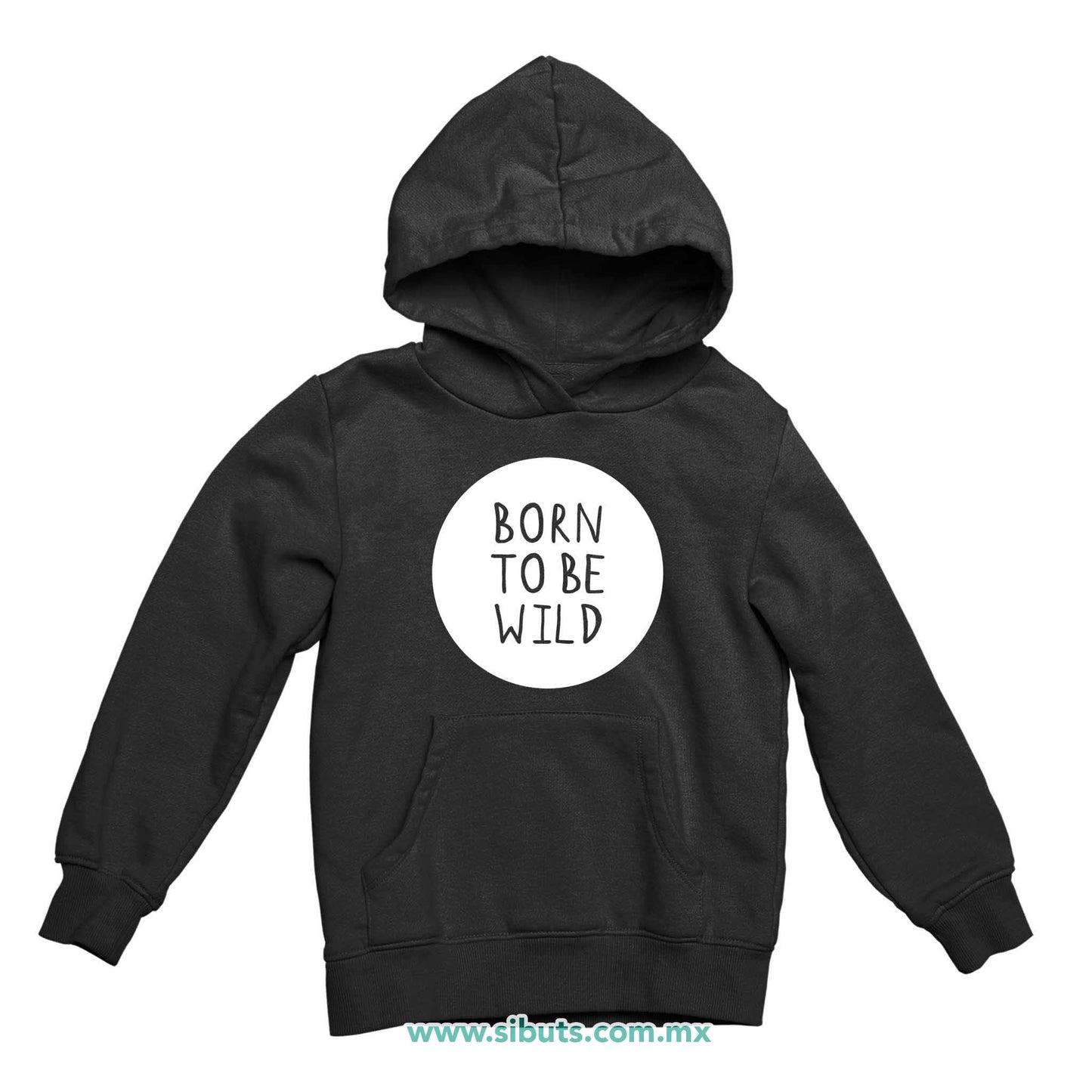Sudadera Niño Gorro Born To Be Wild
