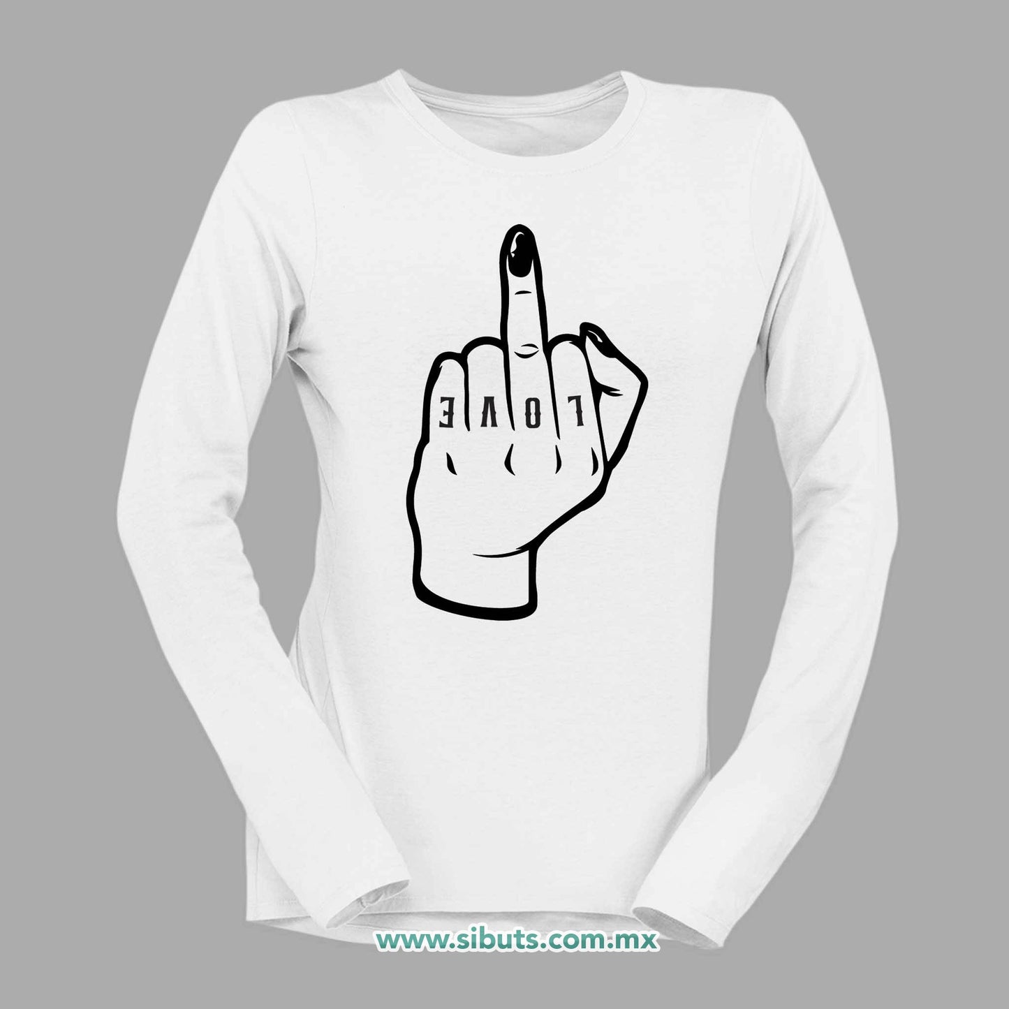 Playera Mujer Manga Larga Bride Squad Boda Despedida de Soltera