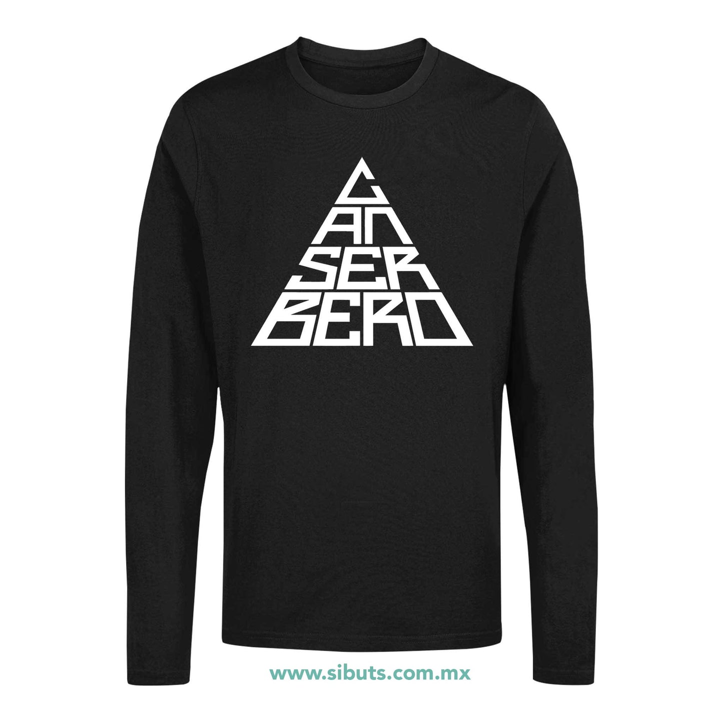 Playera Hombre Manga Larga Canserbero