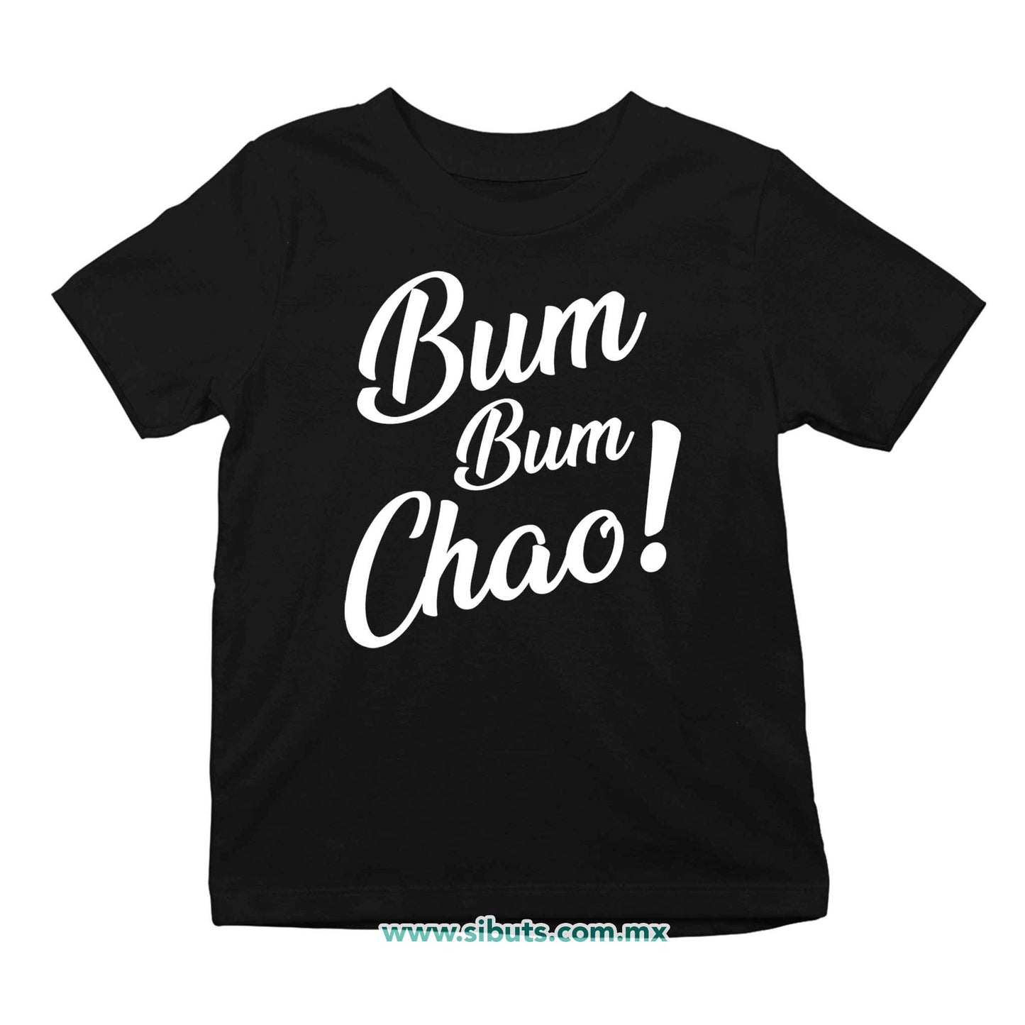 Playera Niña Bum Bum Chao! Casa Papel