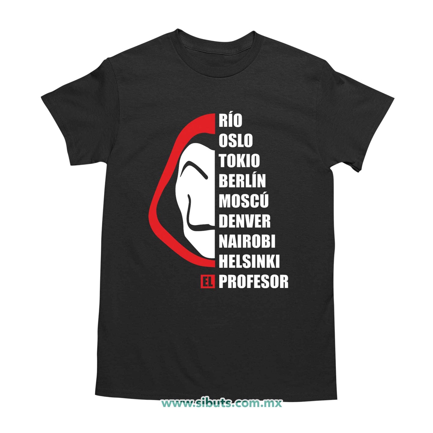 Playera Hombre Nombres Casa Papel