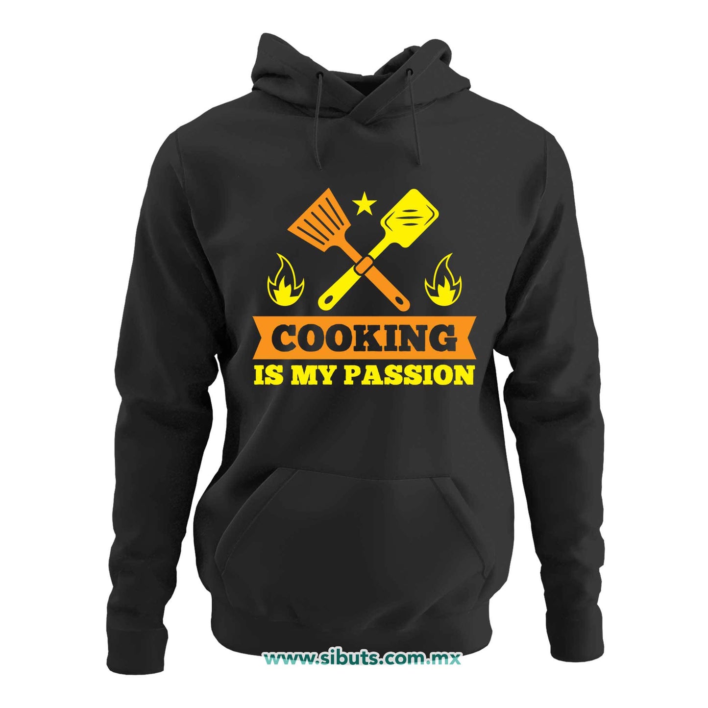 Sudadera Mujer Gorro Cocinar Es Mi Pasión Chef