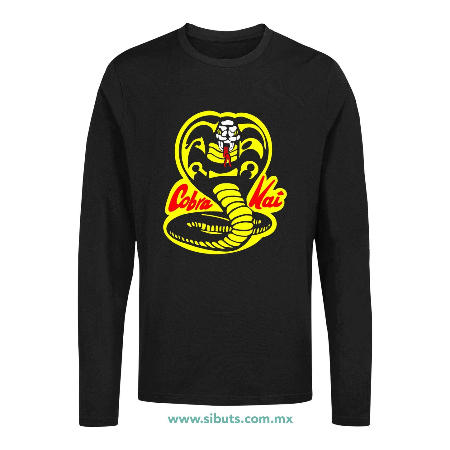Playera Hombre Manga Larga Cobra Kai