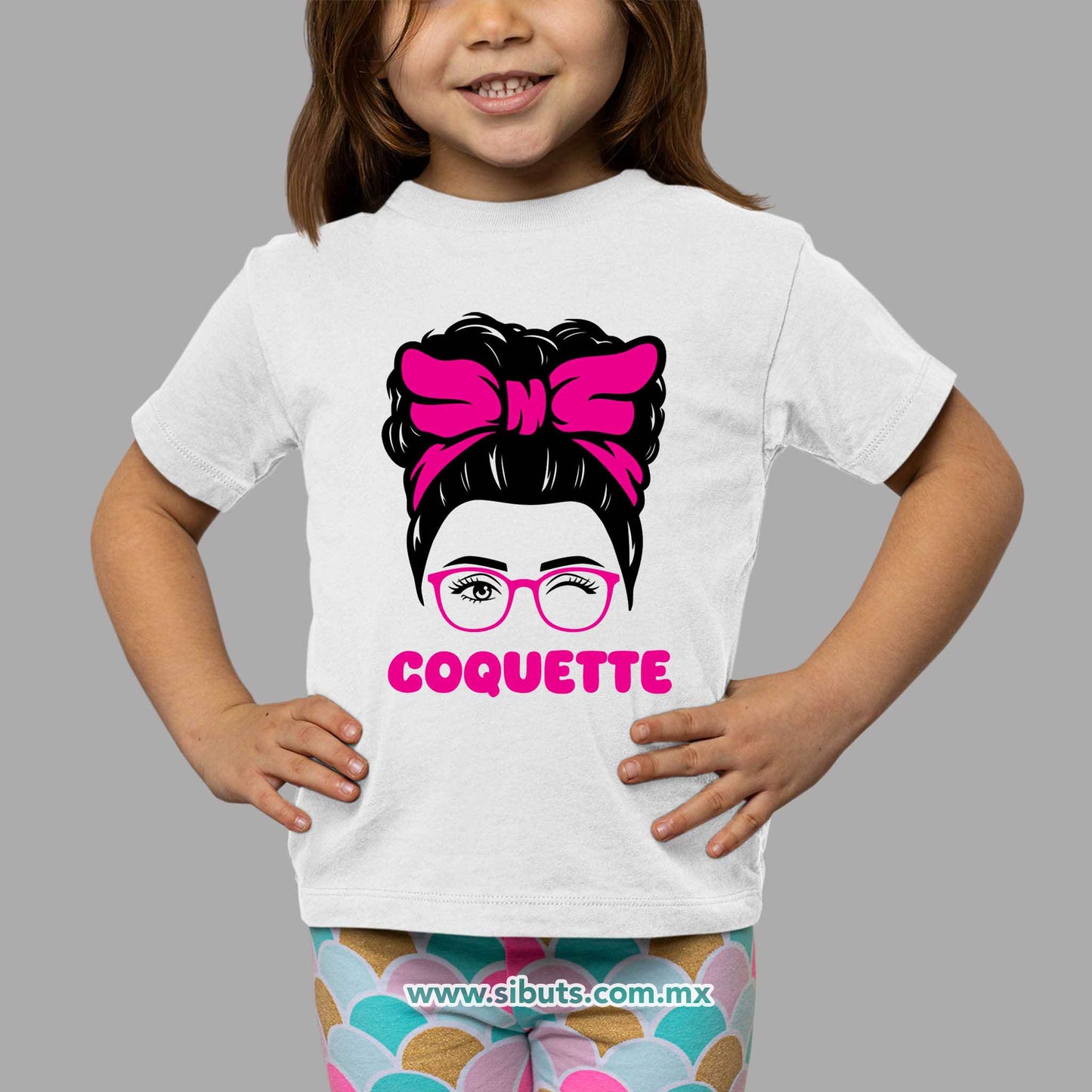 Playera Niña Coquette