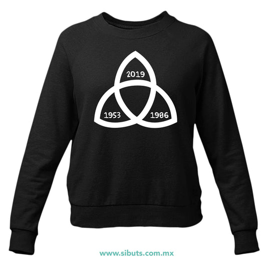 Sudadera Mujer Cuello Redondo Serie Dark Triqueta