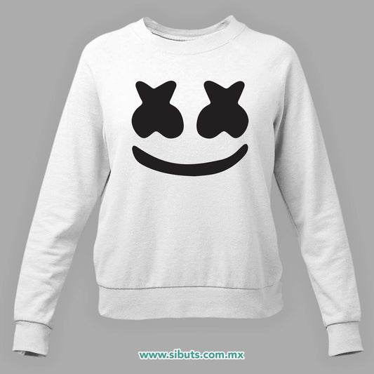 Sudadera Mujer Cuello Redondo Dj Marshmello