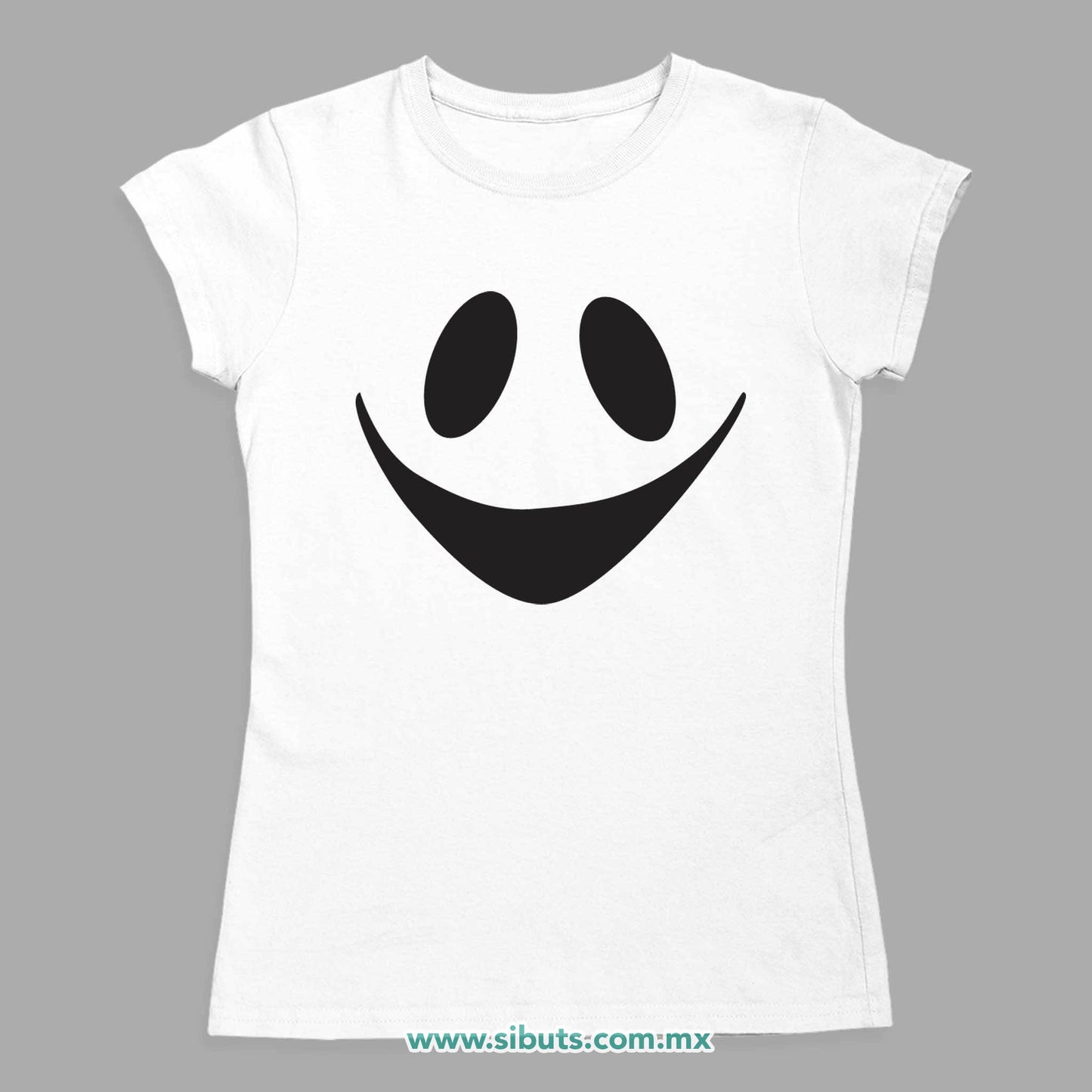 Playera Mujer Fantasma Feliz