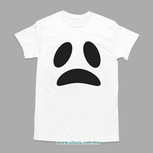 Playera Hombre Fantasma Triste