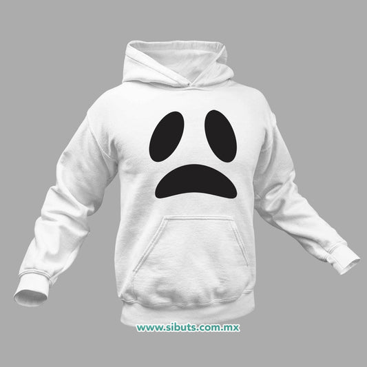 Sudadera Hombre Gorro Fantasma Triste