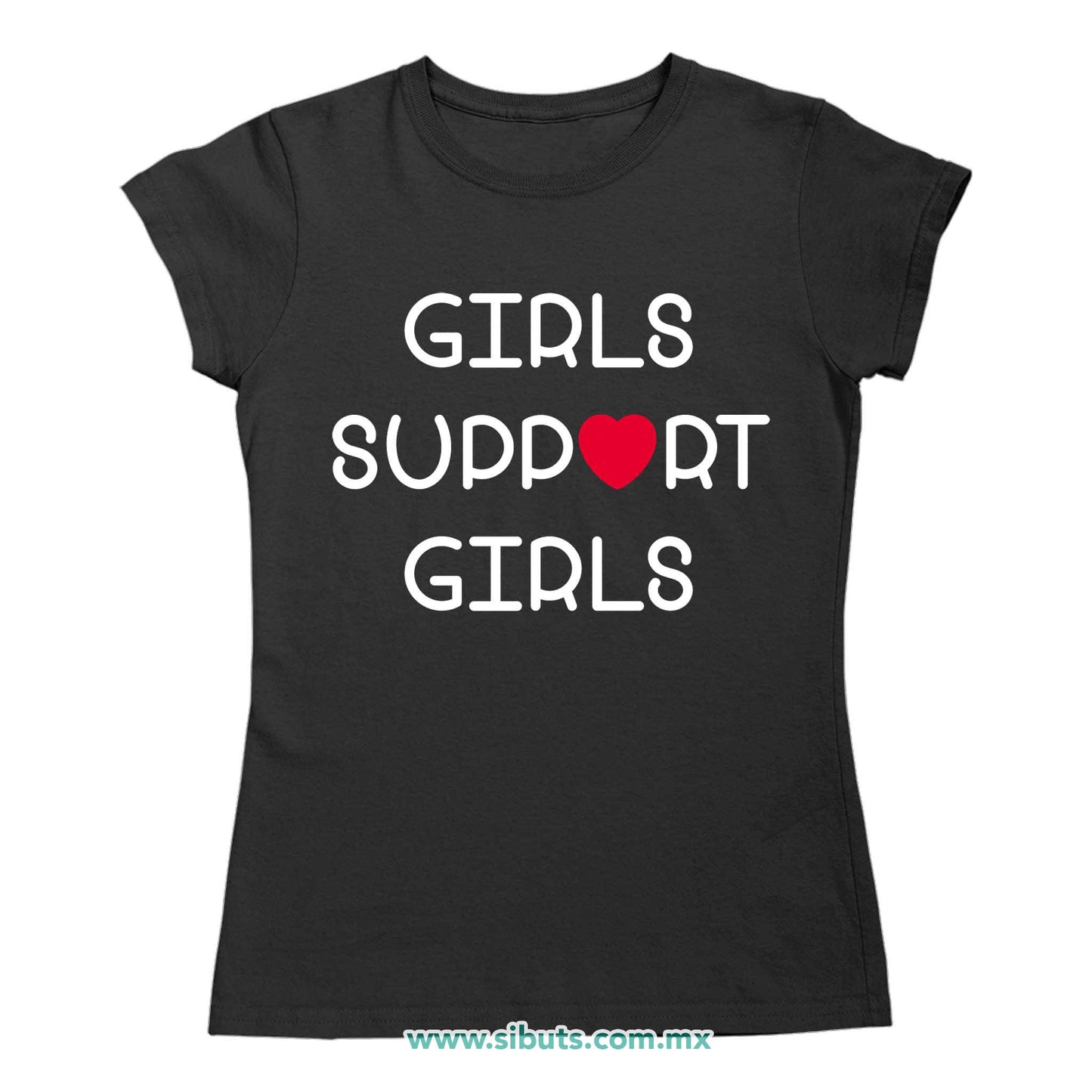 Playera Mujer Fórmula Girls Support Girls