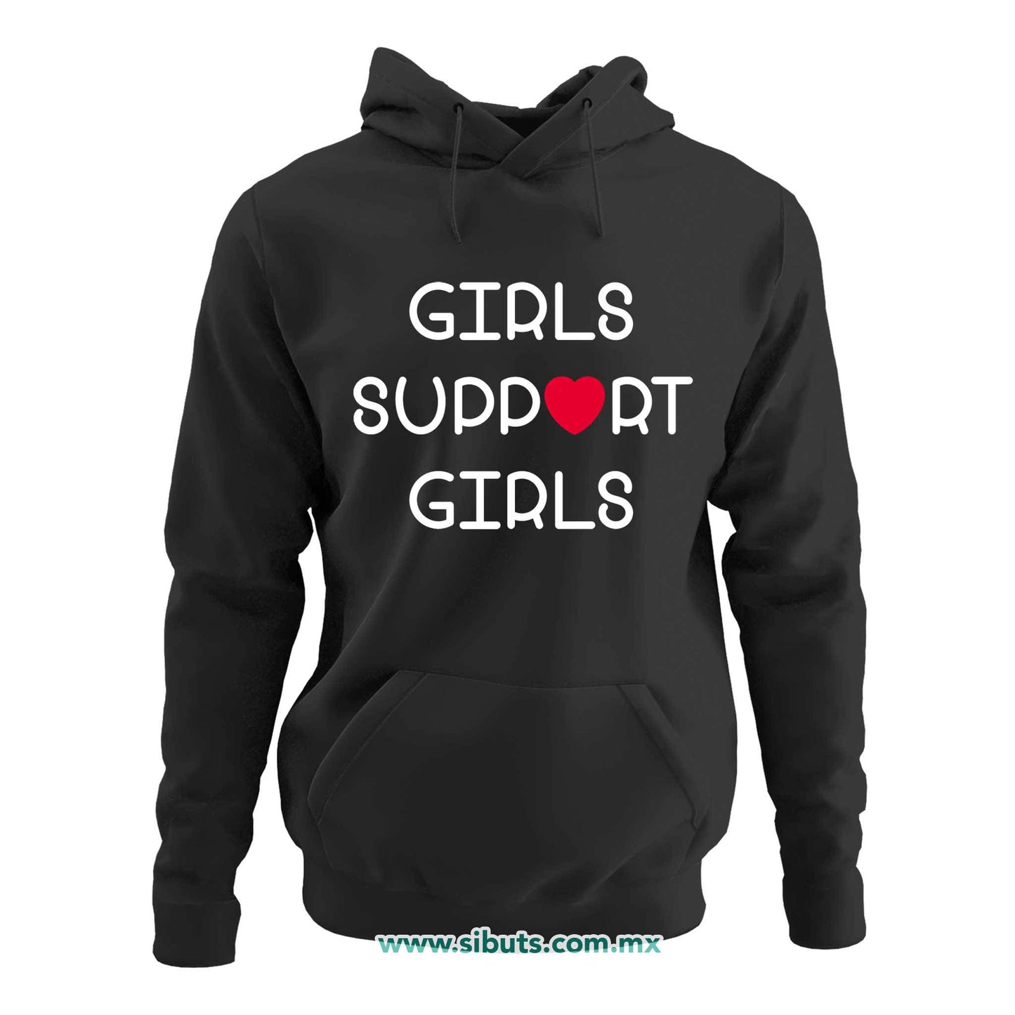 Sudadera Mujer Gorro Fórmula Girls Support Girls