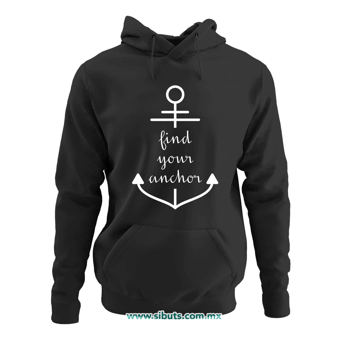 Sudadera Mujer Gorro Find Your Anchor