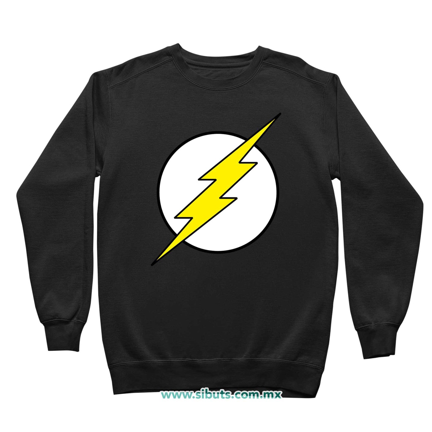 Sudadera Niño Cuello Redondo Símbolo Flash