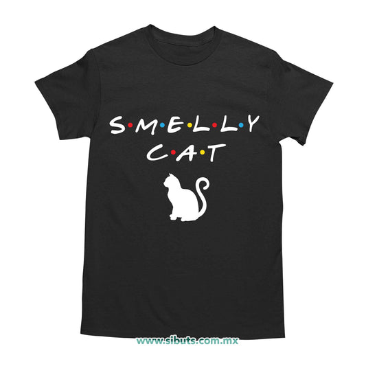 Playera Hombre Friends Smelly Cat