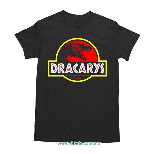 Playera Hombre Game Of Thrones Dracarys Jurassic Park
