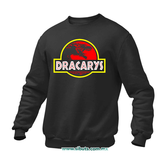 Sudadera Hombre Cuello Redondo Game Of Thrones Dracarys Jurassic Park