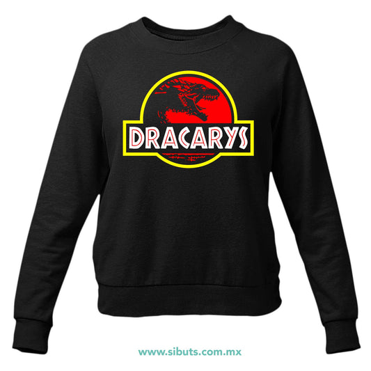 Sudadera Mujer Cuello Redondo Game Of Thrones Dracarys Jurassic Park