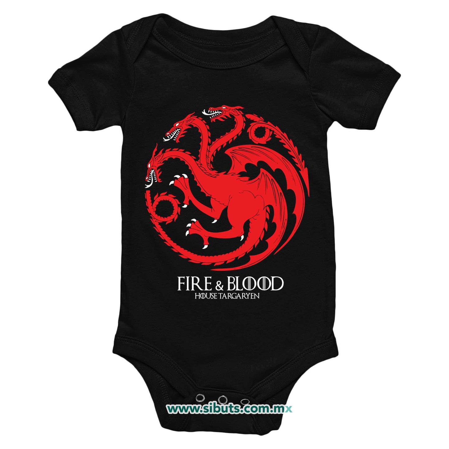 Pañalero Bebé Game Of Thrones House Targaryen Fire And Blood