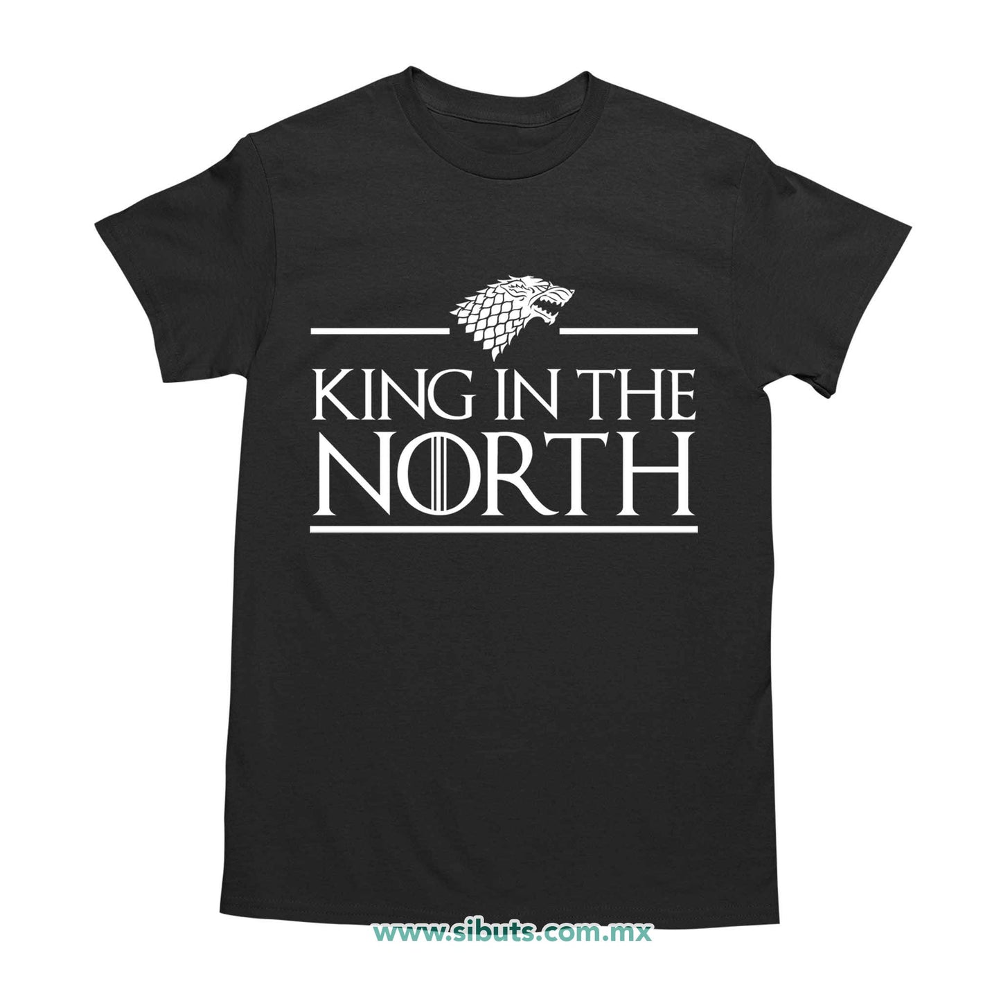Playera Hombre Game Of Thrones King In The North