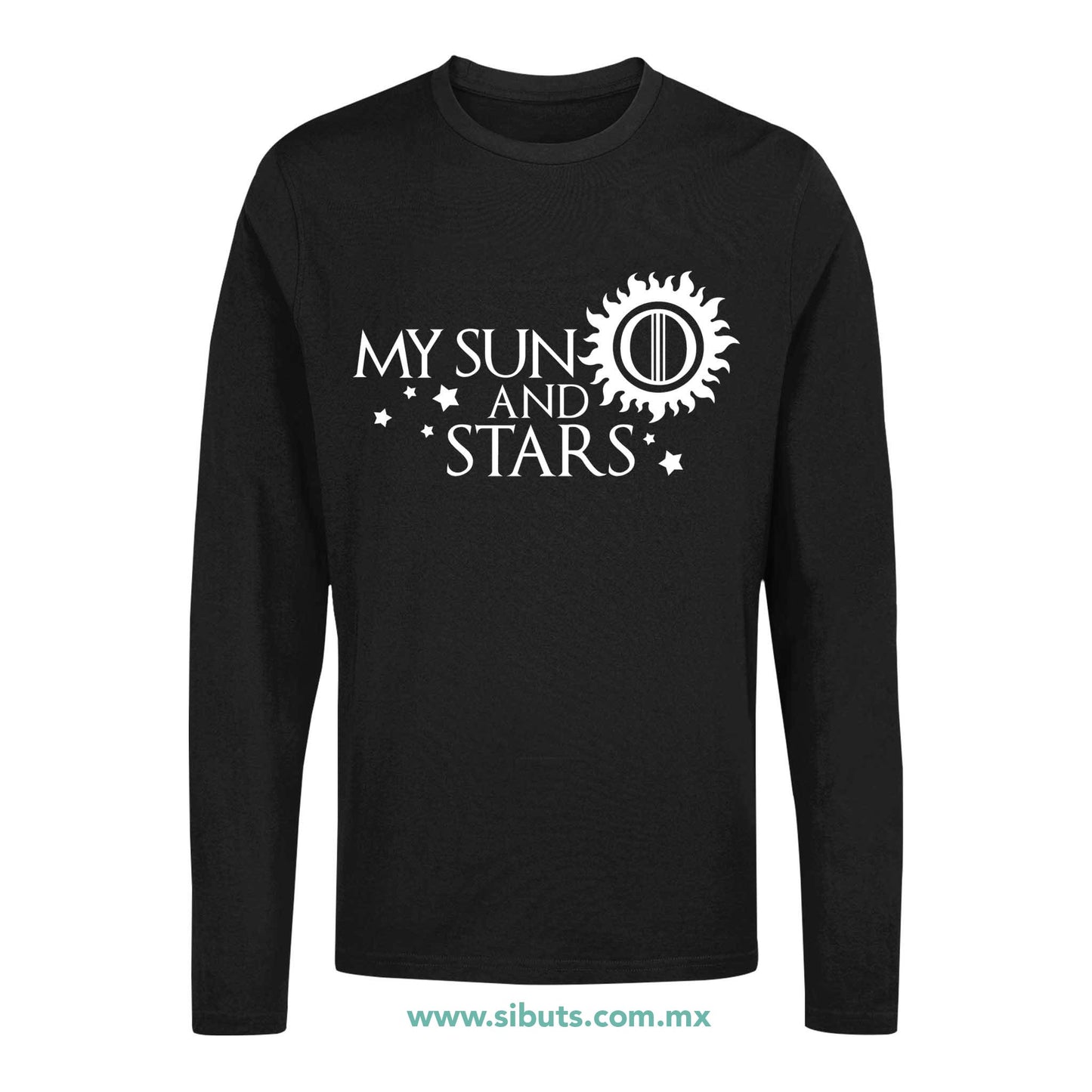 Playera Hombre Manga Larga Game Of Thrones My Sun And Stars