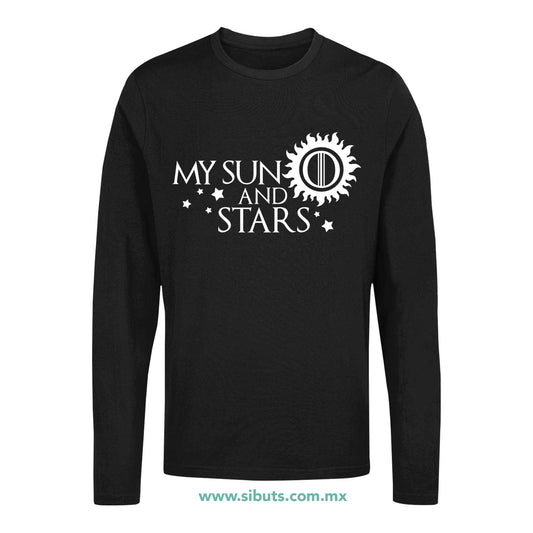 Playera Hombre Manga Larga Game Of Thrones My Sun And Stars