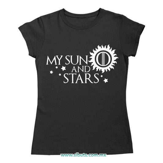 Playera Mujer Game Of Thrones My Sun And Stars