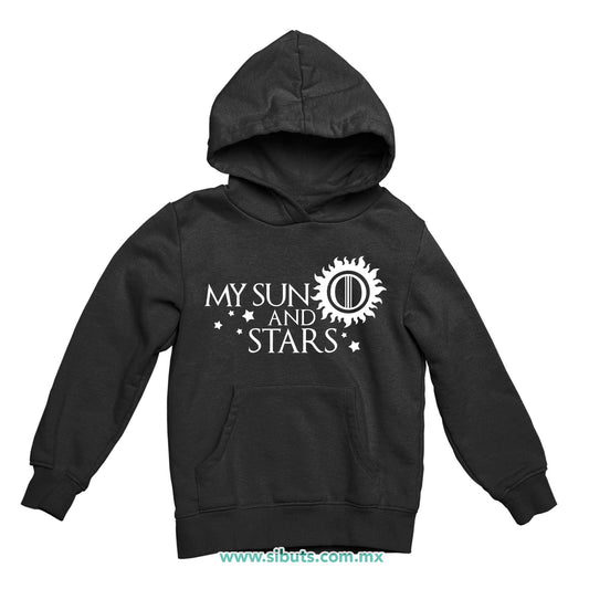 Sudadera Niña Gorro Game Of Thrones My Sun And Stars