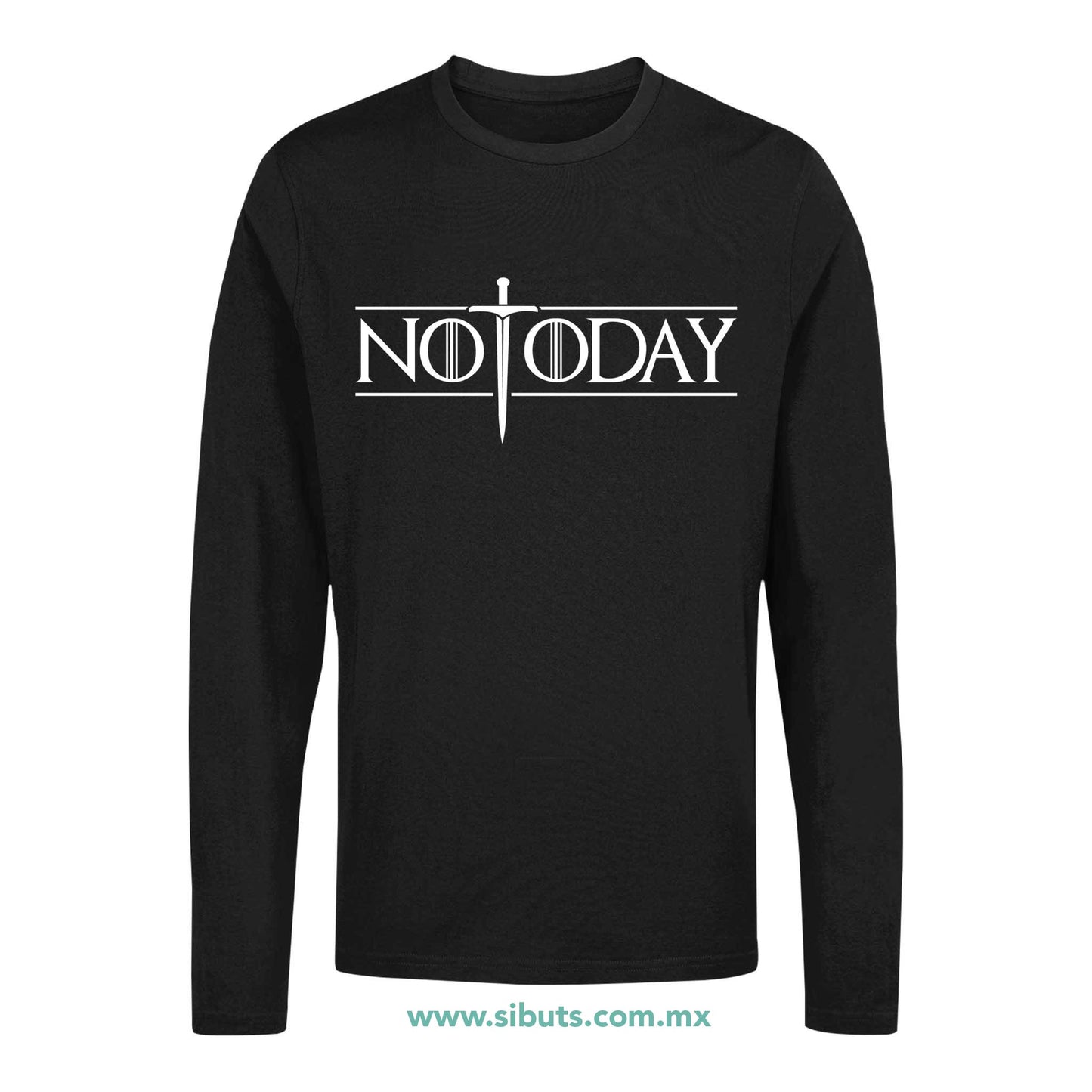 Playera Hombre Manga Larga Game Of Thrones Not Today