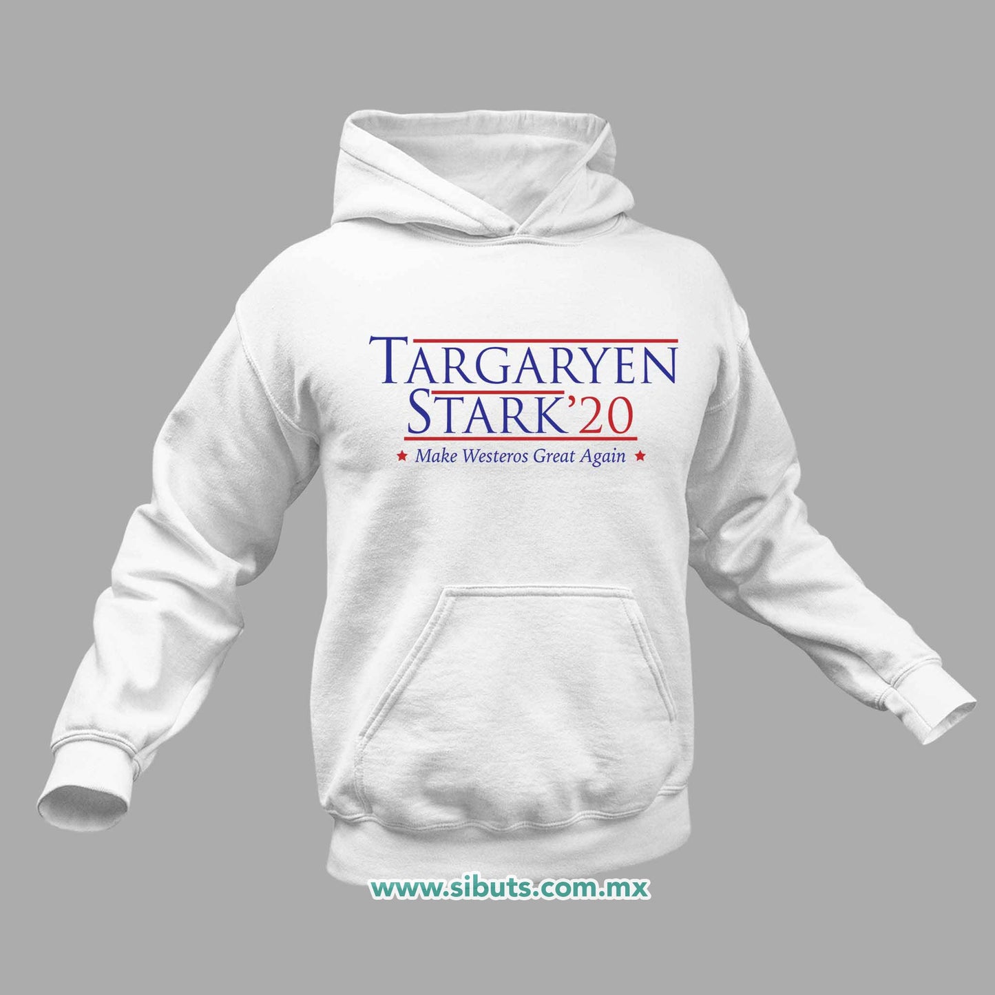 Sudadera Hombre Gorro Game Of Thrones Targaryen Stark
