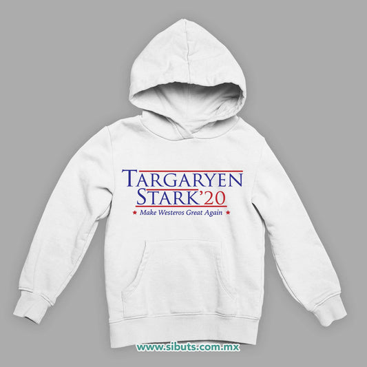 Sudadera Niño Gorro Game Of Thrones Targaryen Stark