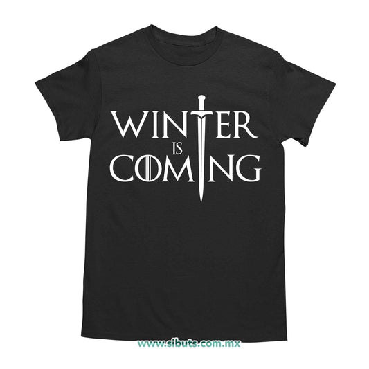 Playera Hombre Game Of Thrones Winter is Coming