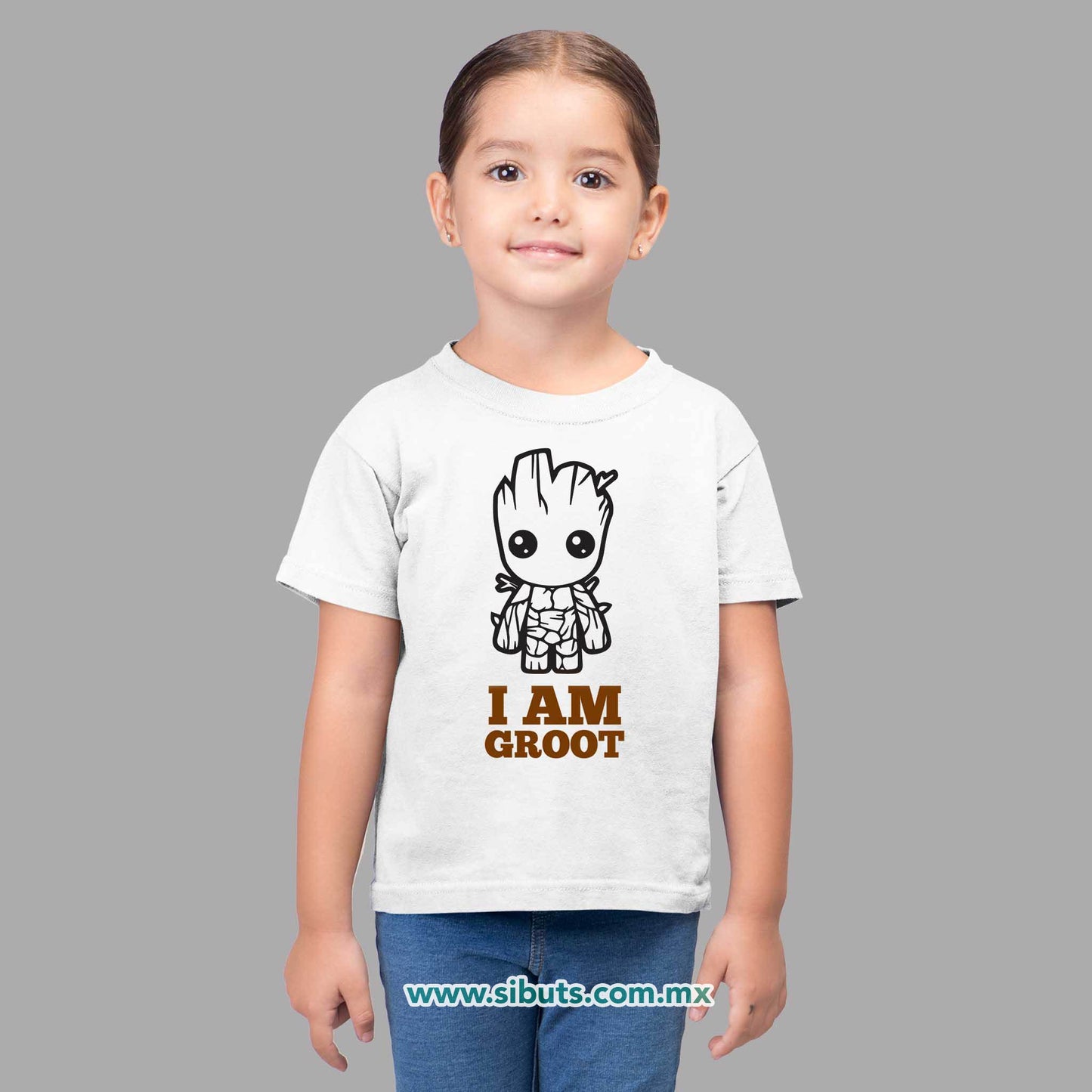 Playera Niño Guardianes De La Galaxia I Am Groot Árbol