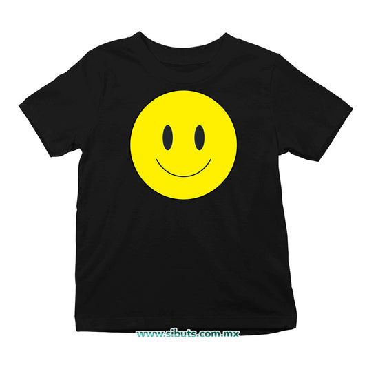 Playera Niña Happy Face