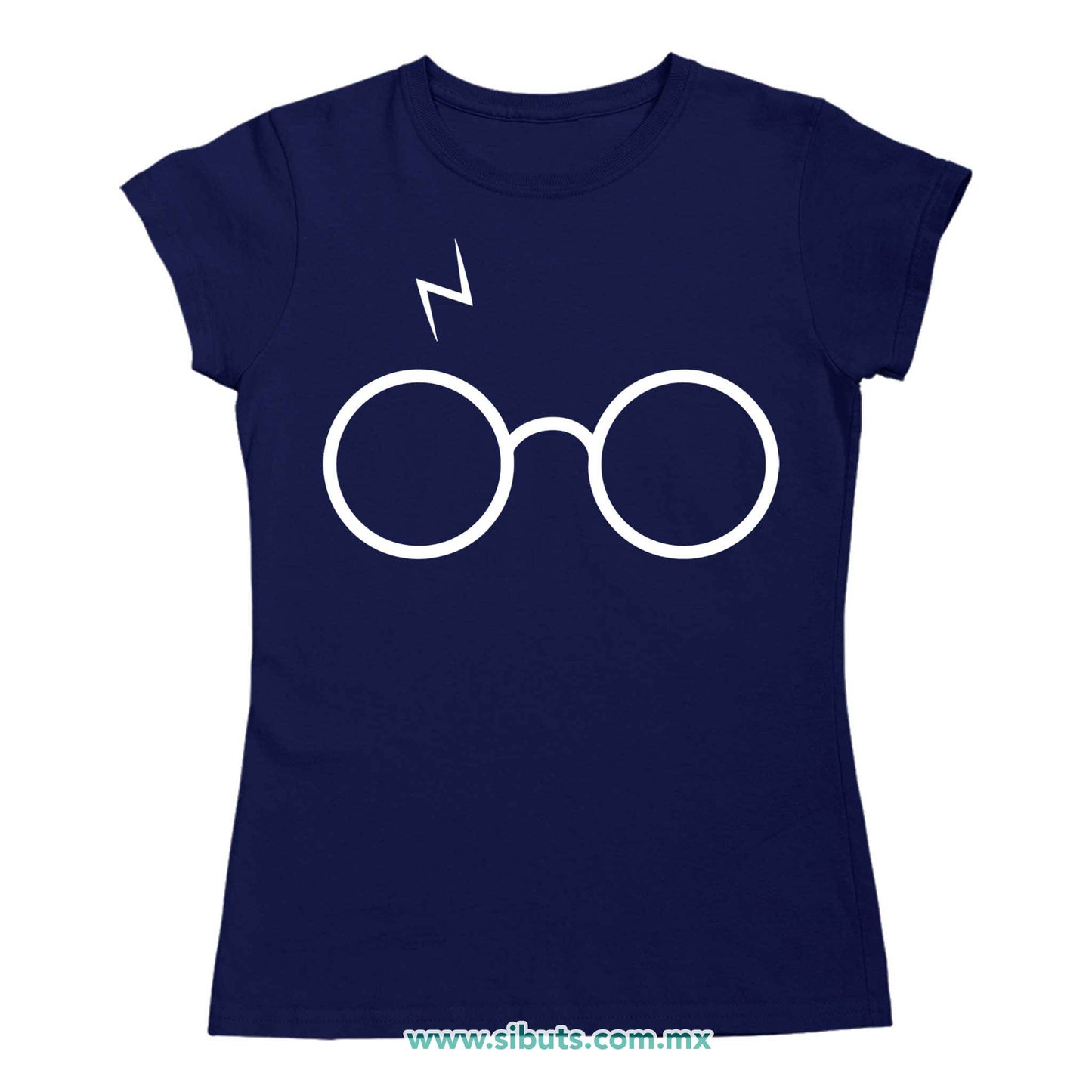 Playera Mujer Harry Potter Lentes
