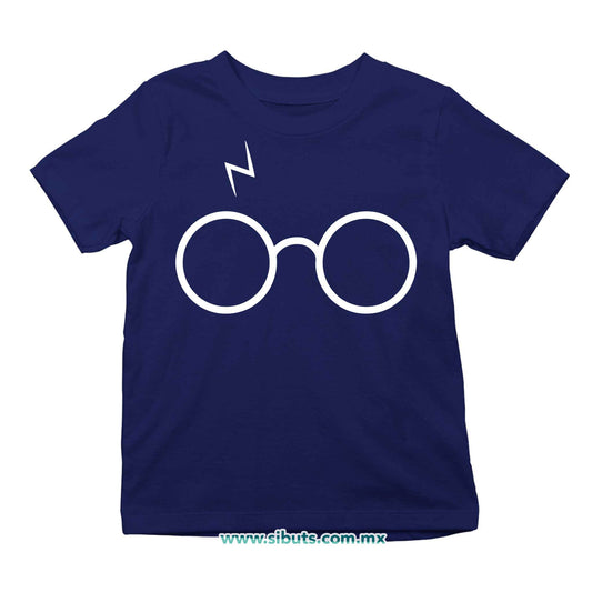 Playera Niño Harry Potter Lentes