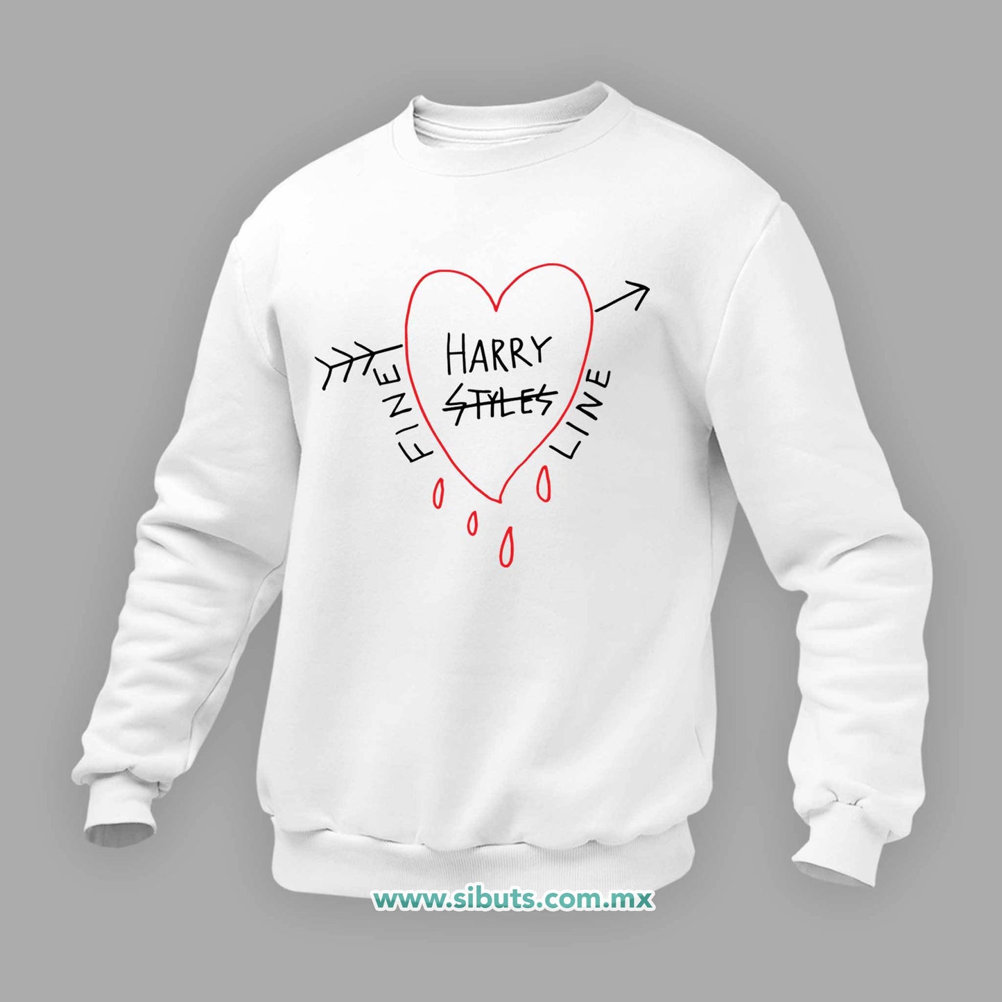 Sudadera Hombre Cuello Redondo Harry Styles Fine Line