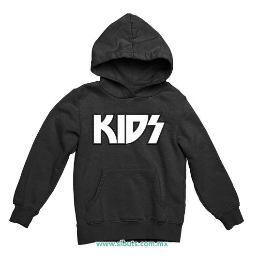 Sudadera Niño Gorro Kidz Rock Kiss