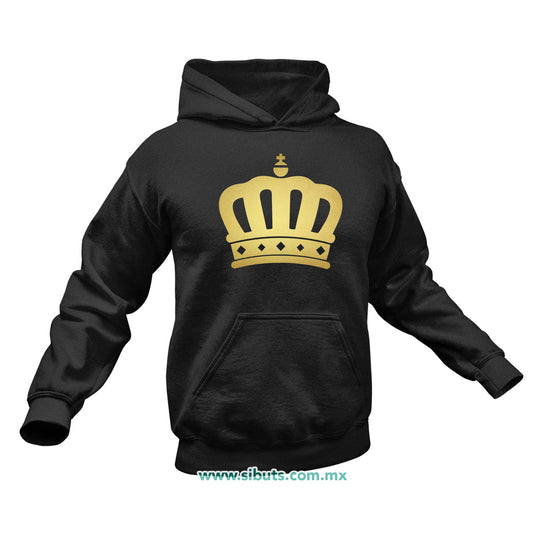 Sudadera Hombre Gorro Corona Queen