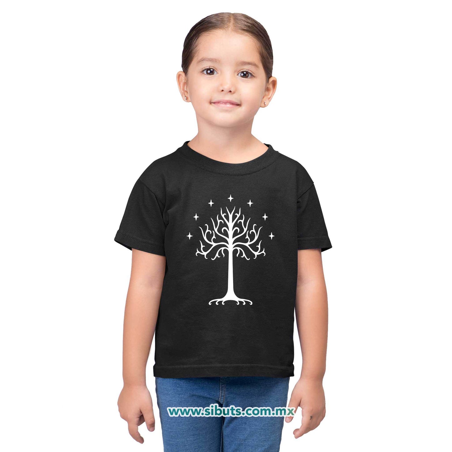 Playera Niño Lord Of The Rings Señor de los Anillos Árbol Gondor